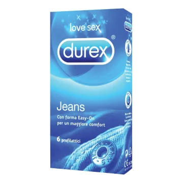Profilattico durex jeans easyon 6 pezzi
