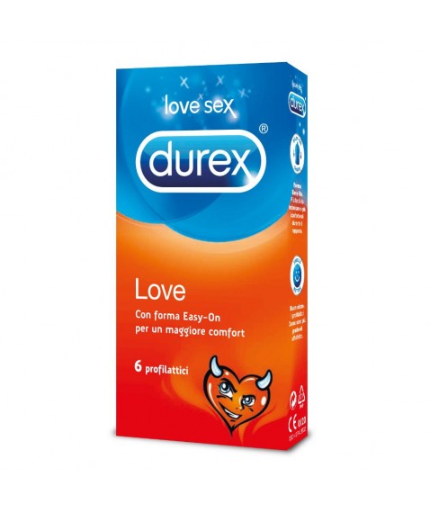 Durex love 6 pezzi - Preservativi in lattice