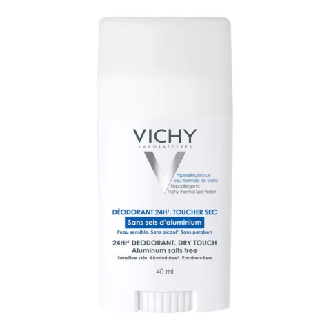 Vichy Deodorante Stick 24 h Effetto asciutto Senza sali di alluminio 40 ml