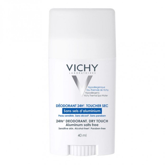 Vichy Deodorante Stick 24 h Effetto asciutto Senza sali di alluminio 40 ml