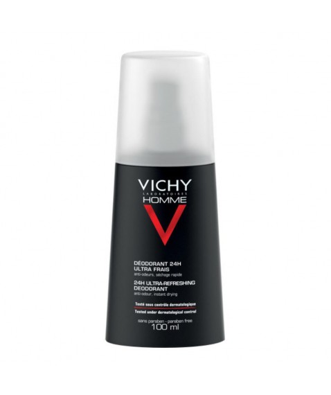 Vichy Homme Deodorante Spray Freschezza estrema 24 h 100 ml