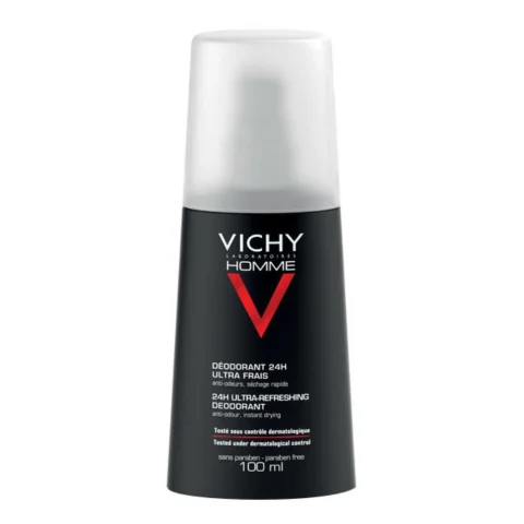 Vichy Homme Deodorante Spray Freschezza estrema 24 h 100 ml