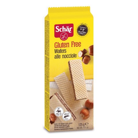 SCHAR-WAFERS NOCCIOLA 125G SCHAR-WAFERS NOCCIOLA 125G