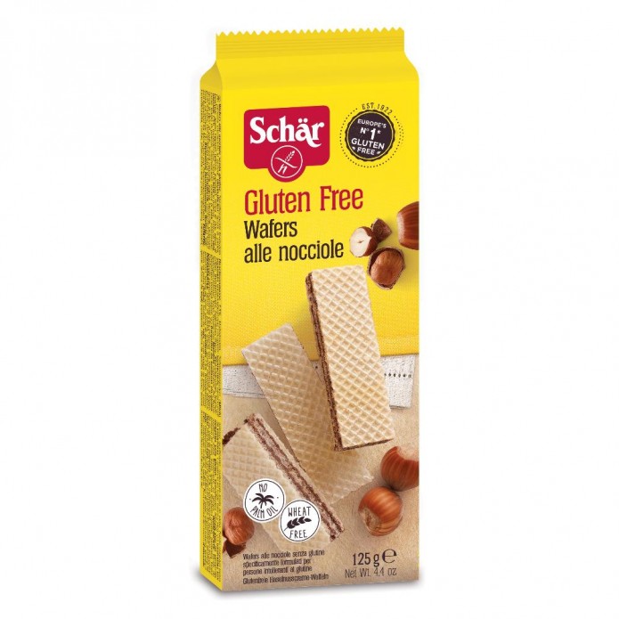 SCHAR-WAFERS NOCCIOLA 125G