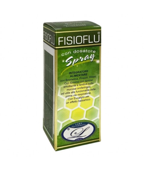 Fisioflu® Spray 20 ml - Integratore alimentare per la mucosa orofaringea e per le prime vie respiratorie