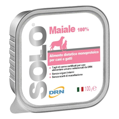 SOLO MAIALE ALIM CANI/GATTI100 SOLO MAIALE ALIM CANI/GATTI100