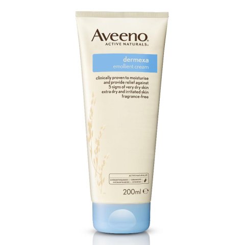 Aveeno Dermexa Crema Idratante 200 Ml - Iper Idratante Per Pelle Molto Secca