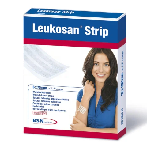 LEUKOSAN STRIP CER 6X75MM 2BX3 LEUKOSAN STRIP CER 6X75MM 2BX3