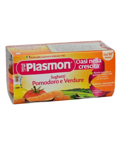 PLASMON Sugh.Pom+Verdure 2x80g