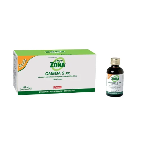 Enerzona Omega 3RX 5 flaconi Integratore alimentare di Omega 3 per il controllo del colesterolo Enerzona Omega 3RX 5 flaconi Integratore alimentare di Omega 3 per il controllo del colesterolo