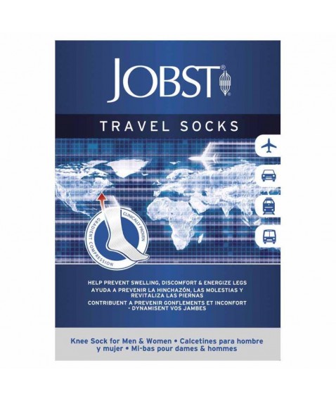 JOBST TRAVEL SOCKS GAMB BLU M