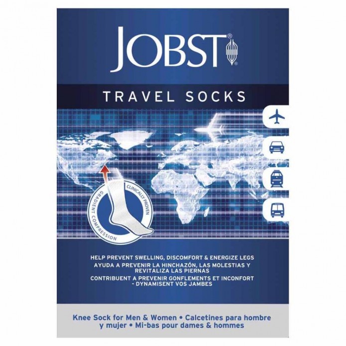 JOBST TRAVEL SOCKS GAMB BLU M