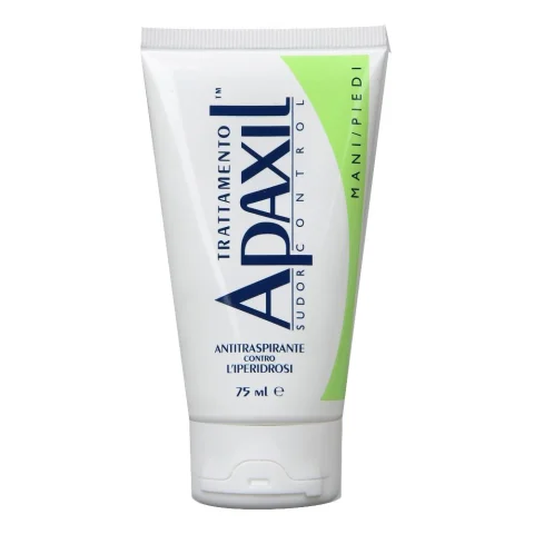 Apaxil crema antitraspirante mani/piedi notte 75 ml - Trattamento per iperidrosi Apaxil crema antitraspirante mani/piedi notte 75 ml - Trattamento per iperidrosi