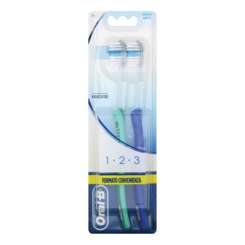 ORAL-B INDICAT 35 SPAZZ MED BIP ORAL-B INDICAT 35 SPAZZ MED BIP