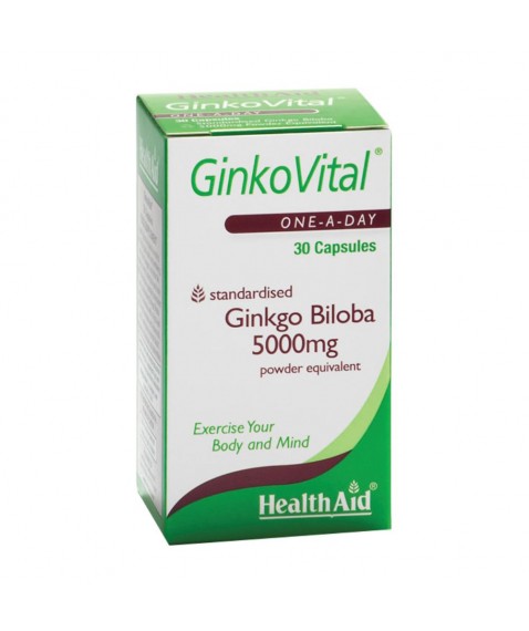 GINKOVITAL 30CPS 500MG