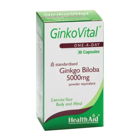 GINKOVITAL 30CPS 500MG