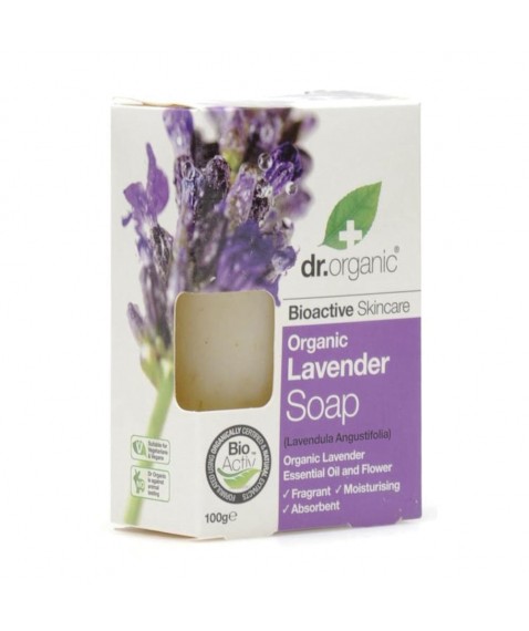 DR ORGANIC LAVENDER SOAP 100G