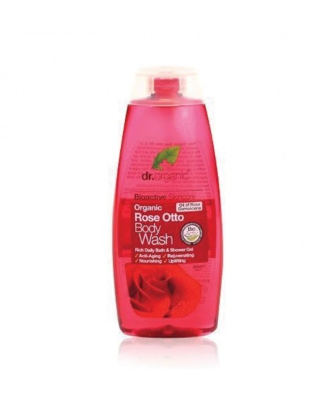 DR ORGANIC ROSE BODY WASH250ML