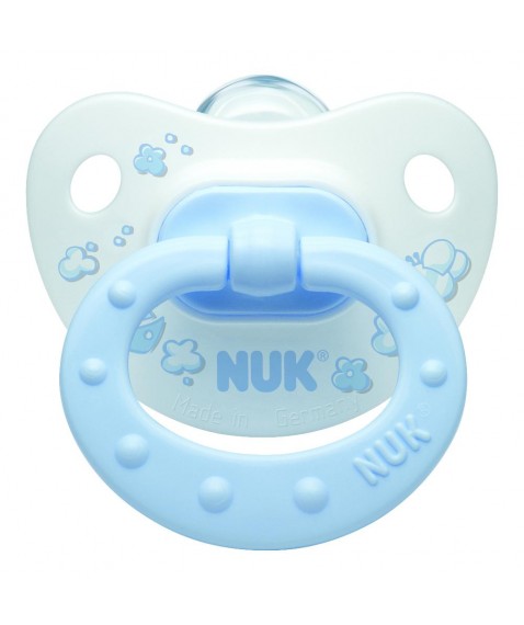 NUK Succh.R&B Sil.Blu 0-6m 2pz