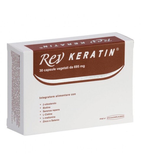 Rev Keratin 30 capsule - Integratore per capelli e unghie