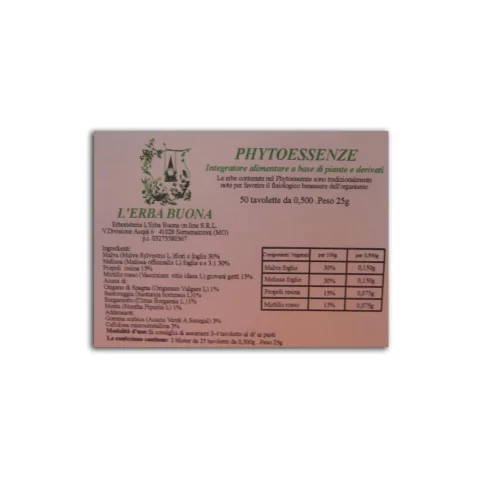 PHYTOESSENZE 50CPS