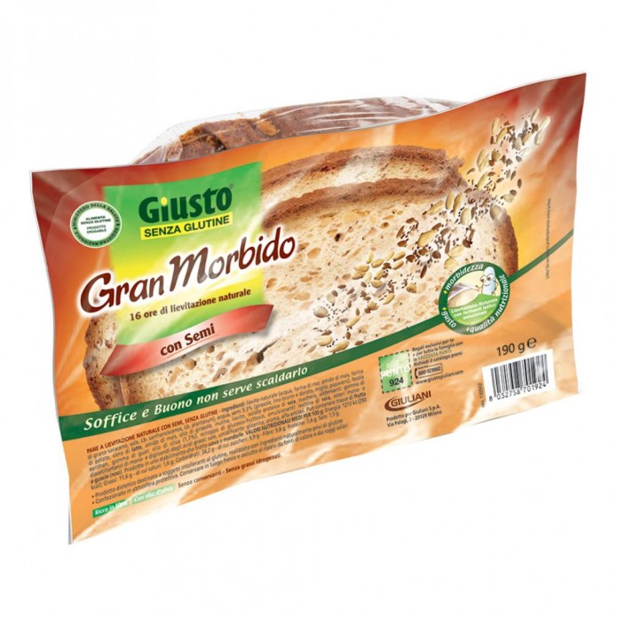 GIUSTO S/G Gran Morb.Semi 190g