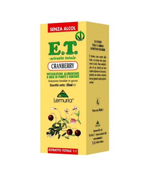 CRANBERRY ET 30ML  LEMURIA