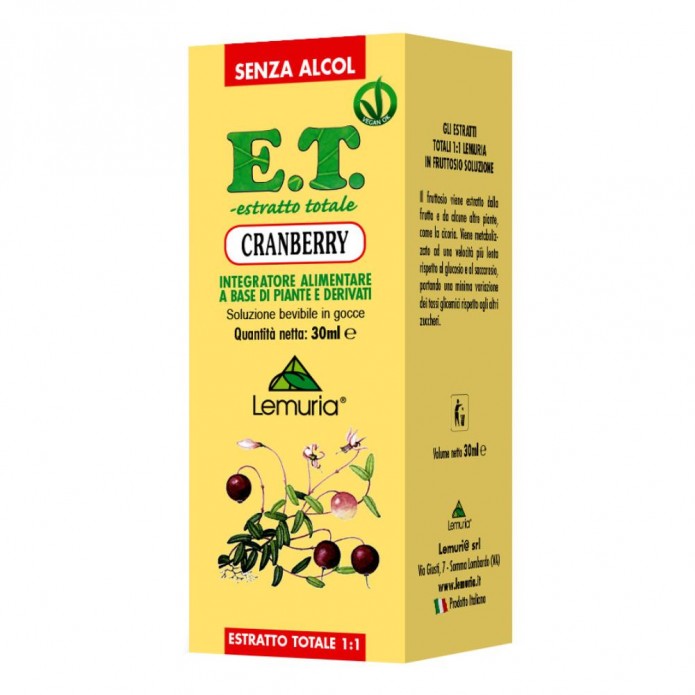 CRANBERRY ET 30ML  LEMURIA