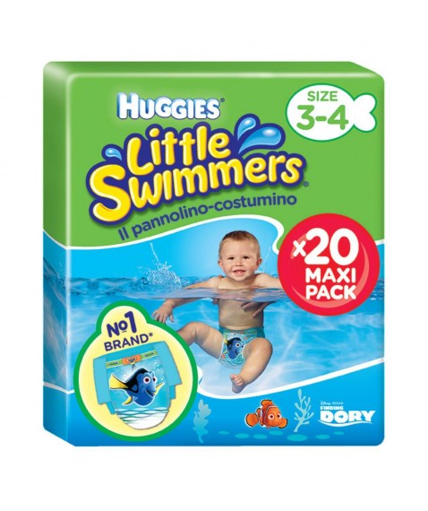 HUGG*Litt.Swimmer  7-15Kg 20pz