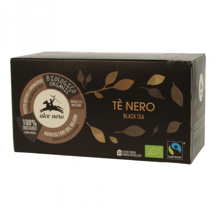 Te' Nero 20 Filtri Bio Fairtra