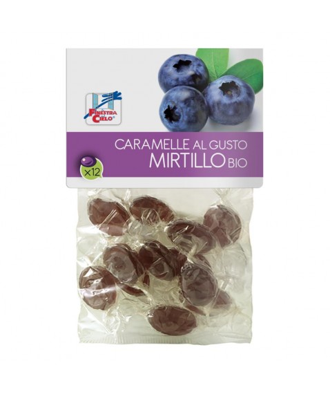 CARAMELLE AL MIRTILLO BIO 60G