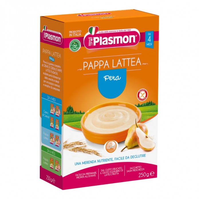 PLASMON Pappa Lattea Pera 250g