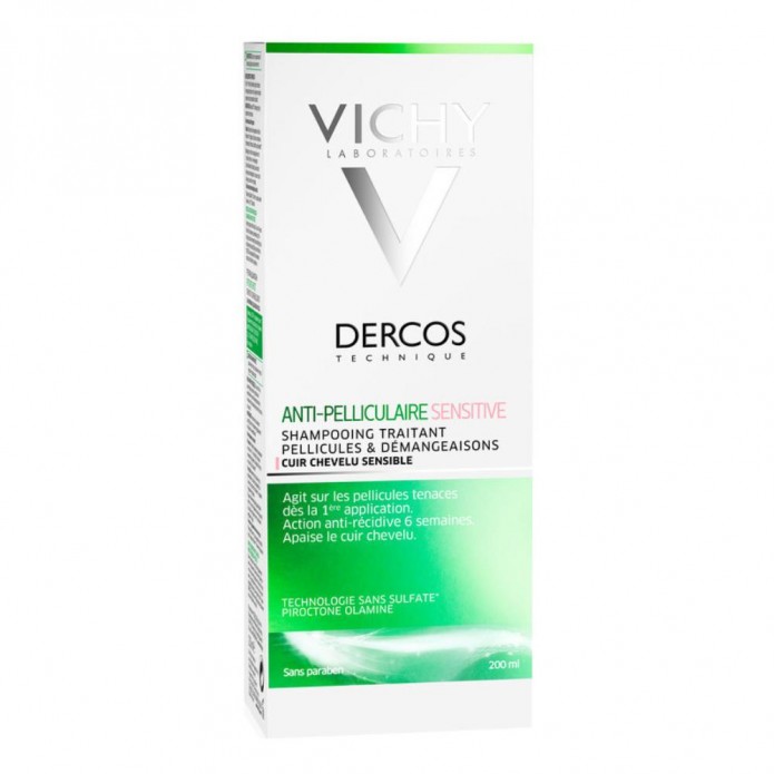 Vichy Dercos Shampoo Antiforfora Sensitive 200 ml 