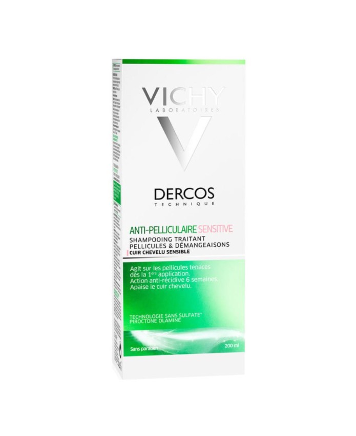 Vichy Dercos Shampoo Antiforfora Sensitive 200 ml 