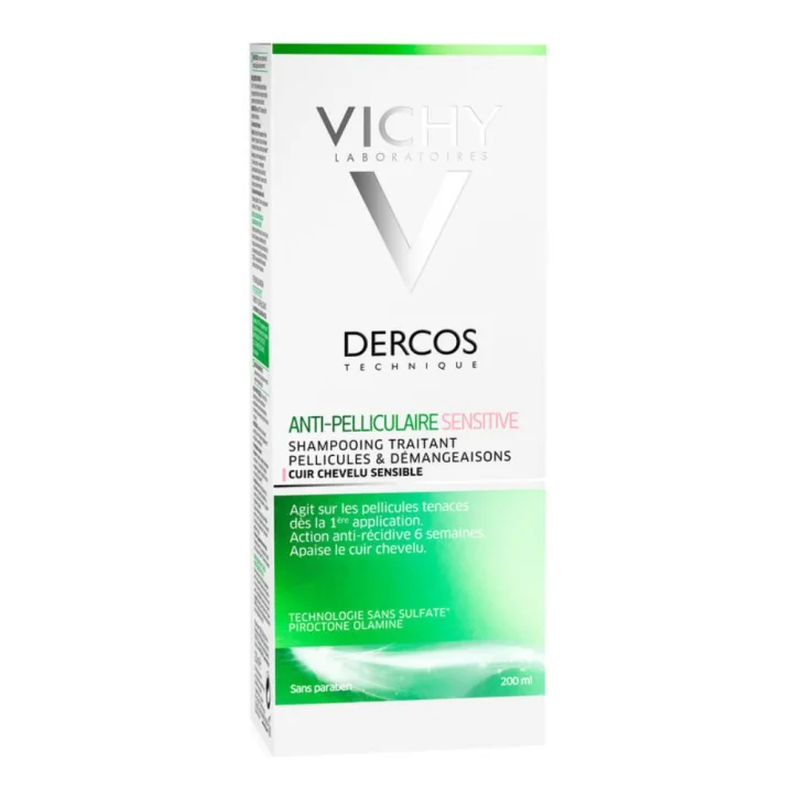 Vichy Dercos Shampoo Antiforfora Sensitive 200 ml