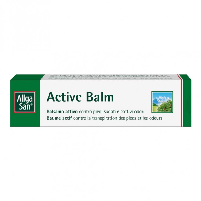 Allga san active balm 50 ml 1 pezzo - Balsamo per la sudorazione dei piedi