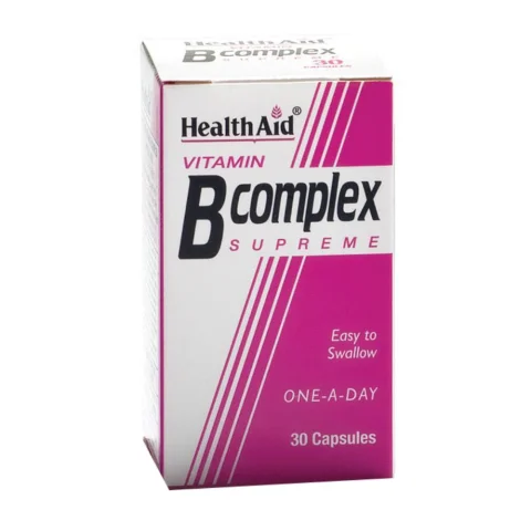 VITAMINA B COMPL SUPR 30CPS HEAL