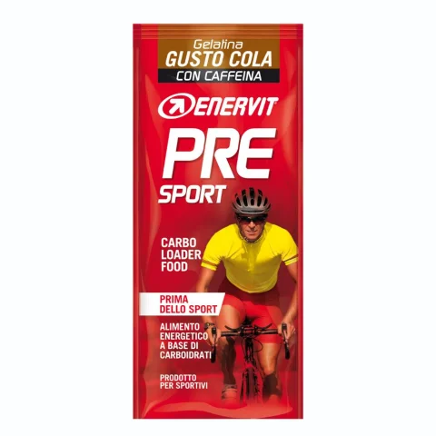 Enervit Pre Sport Gelatina Gusto Cola con Caffeina 1 Pezzo