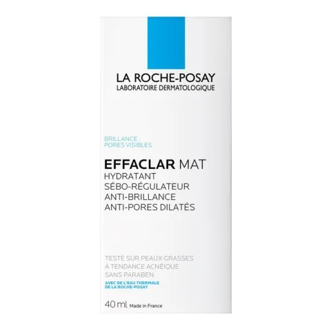 La Roche Posay Effaclar Mat Crema Viso Pelle Grassa 40 ml Trattamento Seboregolatore La Roche Posay Effaclar Mat Crema Viso Pelle Grassa 40 ml Trattamento Seboregolatore