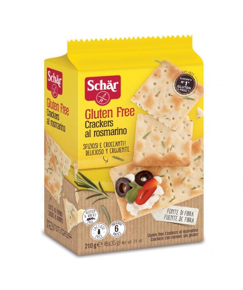 SCHAR CRACKERS ROSMARINO 210G