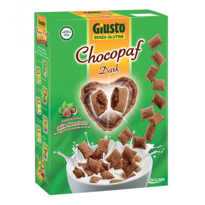 GIUSTO CHOCO PAFF DARK 300G S/G