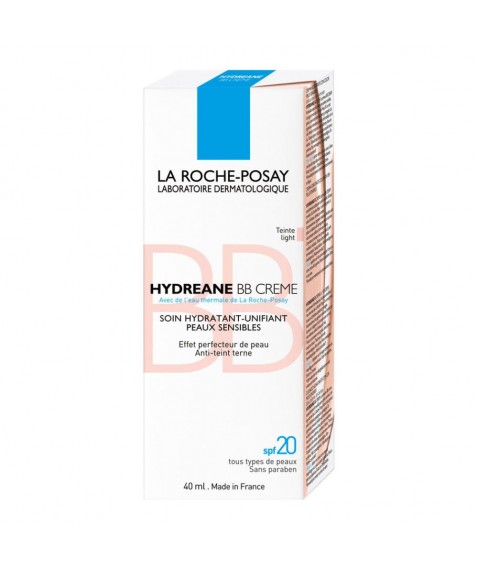 La Roche Posay Hydreane BB Cream Rosè 40 ml Crema idratante uniformante anti-colorito spento