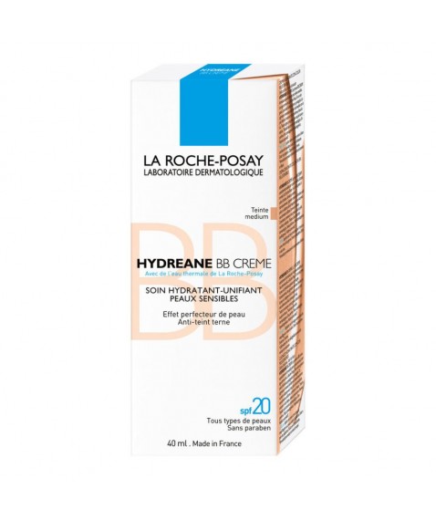 La Roche Posay Hydreane BB Cream Dorè 40 ml Crema idratante uniformante anti-colorito spento