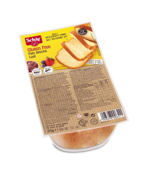 SCHAR-PAN BRIOCHE S/GLUT 370G