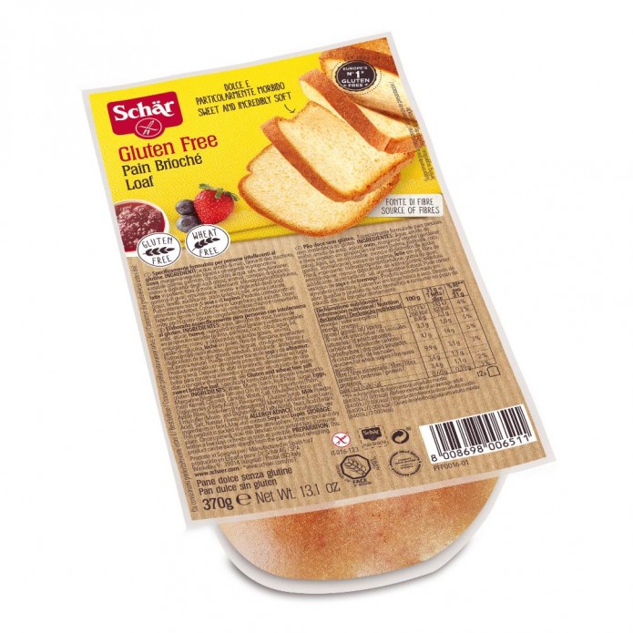 SCHAR-PAN BRIOCHE S/GLUT 370G