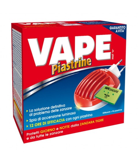 Vape Elettroemanatore Spina + 10piastrine