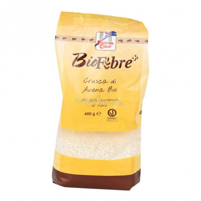 BIOFIBRE+CRUSCA AVENA 400G FINES