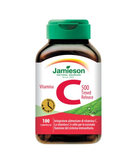 VITAMINA C 500 TIM REL 100CPR