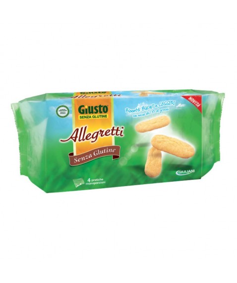 GIUSTO S/G Bisc.Allegretti200g