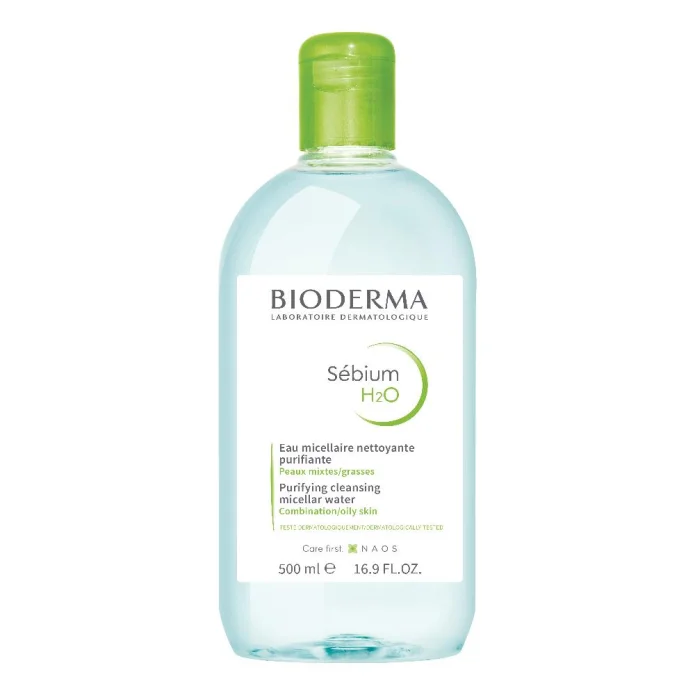 Bioderma S&eacute;bium H2O Acqua Micellare Detergente Struccante Pelle Mista Grassa 500 ml
